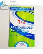 Katalog brosur gambar peralatan Label Stiker seperti Tom & Jerry Label A4 Multipurpose Stiker Kertas