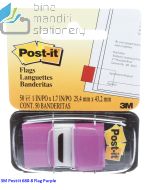 Contoh Alat Perlengkapan Kantor merk 3M Post-it , Gambar Produk 3M Post-it 680-8 Flags Purple 12x43mm harga 39400 di Toko Peralatan Sekolah Murah