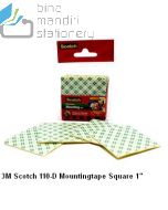 Katalog 3M Scotch harga murah & terjangkau, Image ATK Sekolah SIPLAH 3M Scotch 110-D Mounting Tape Square 1 inch harga normal 14000 di Distributor ATK Bina Mandiri Stationery