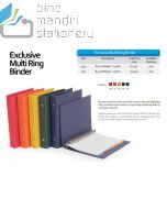 Foto Bantex 1325-Exclusive Multiring Binder A5 / 20 Ring O - 25mm Map berkas arsip merek Bantex