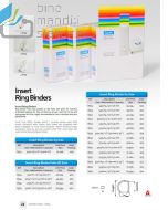 Foto Map berkas arsip Bantex 8563 Insert Ring Binder 5226 FC 2D-65mm White merek Bantex