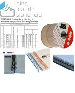 Contoh JBI Spiral Kawat No. 08 Pitch 3:1 (1/2") A4 Ring Jilid Wire Binding merek JBI