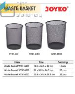 Gambar Joyko Waste Basket WTBT-6002 Tempat Sampah Jaring Bulat merek Joyko